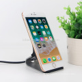 2018 Nouveau support universel durable chargeur sans fil à 2 bobines QI support de téléphone de chargement sans fil